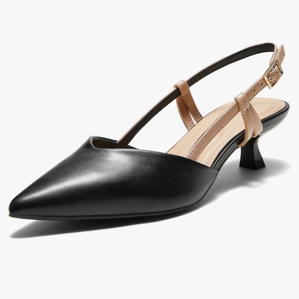 NWT Slingback Kitten Heel